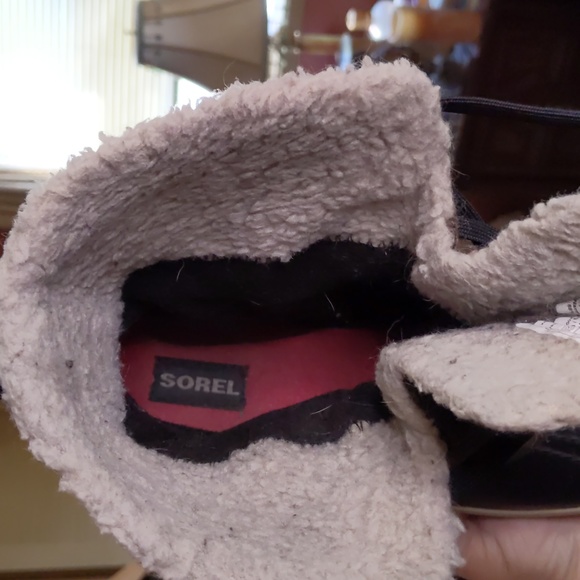 SOREL* Tivoli Li herringbone fleece lined tie up waterproof winter boots - Picture 9 of 12